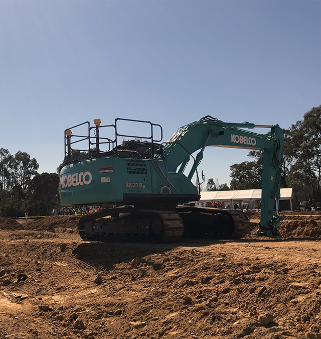 Trimble Ready Option For 20t, 25t, 30t & 35t Excavators